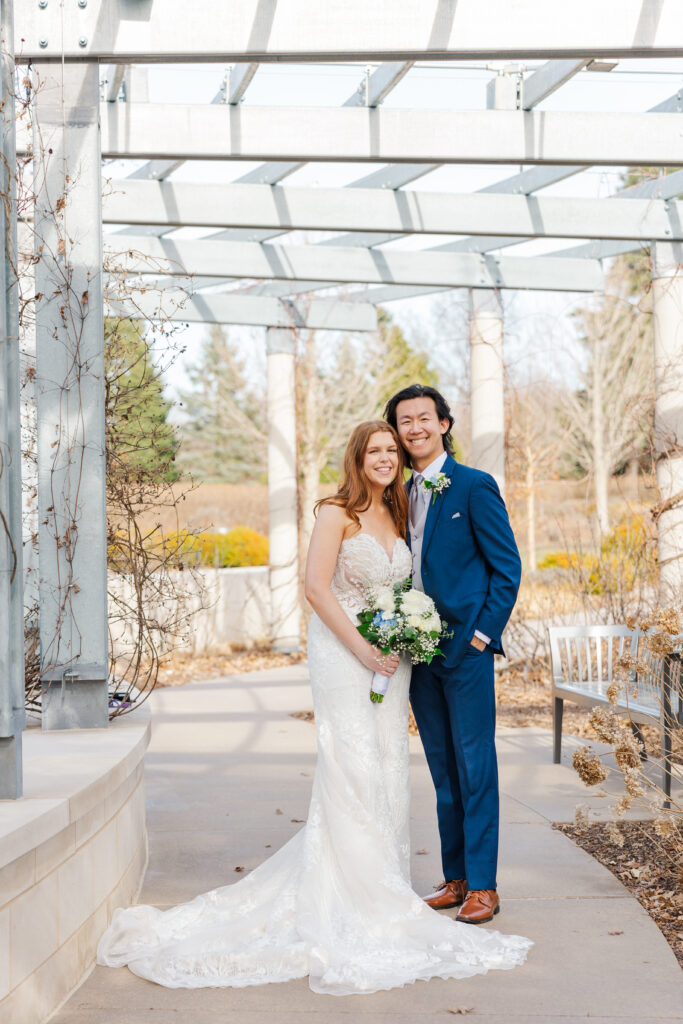 Morton Arboretum Wedding Wedding Photographer in Central Illinois Photos by Amanda Banik Photography