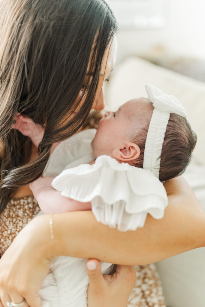 A new mama smiles at her baby girl

Central Illinois in-home newborn session 

Photos by Amanda Banik Photography